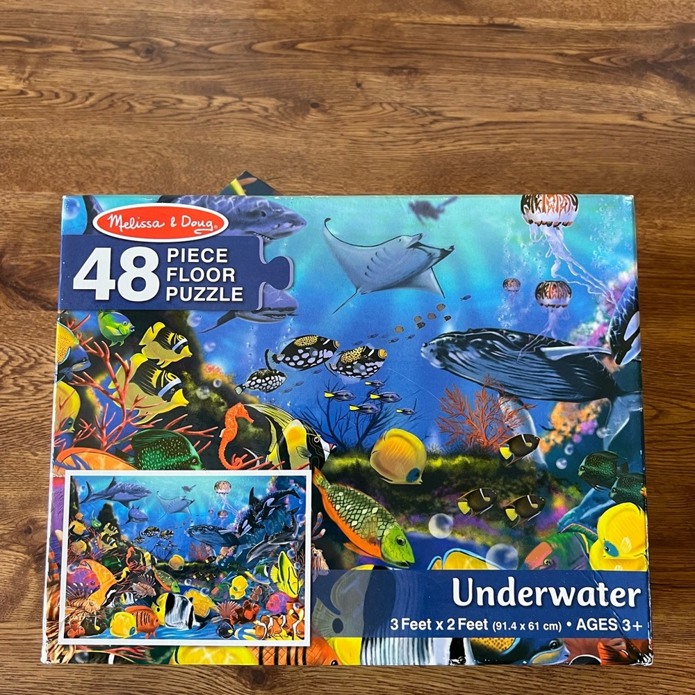 Melissa & Doug 48 Piece Underwater Floor Puzzle